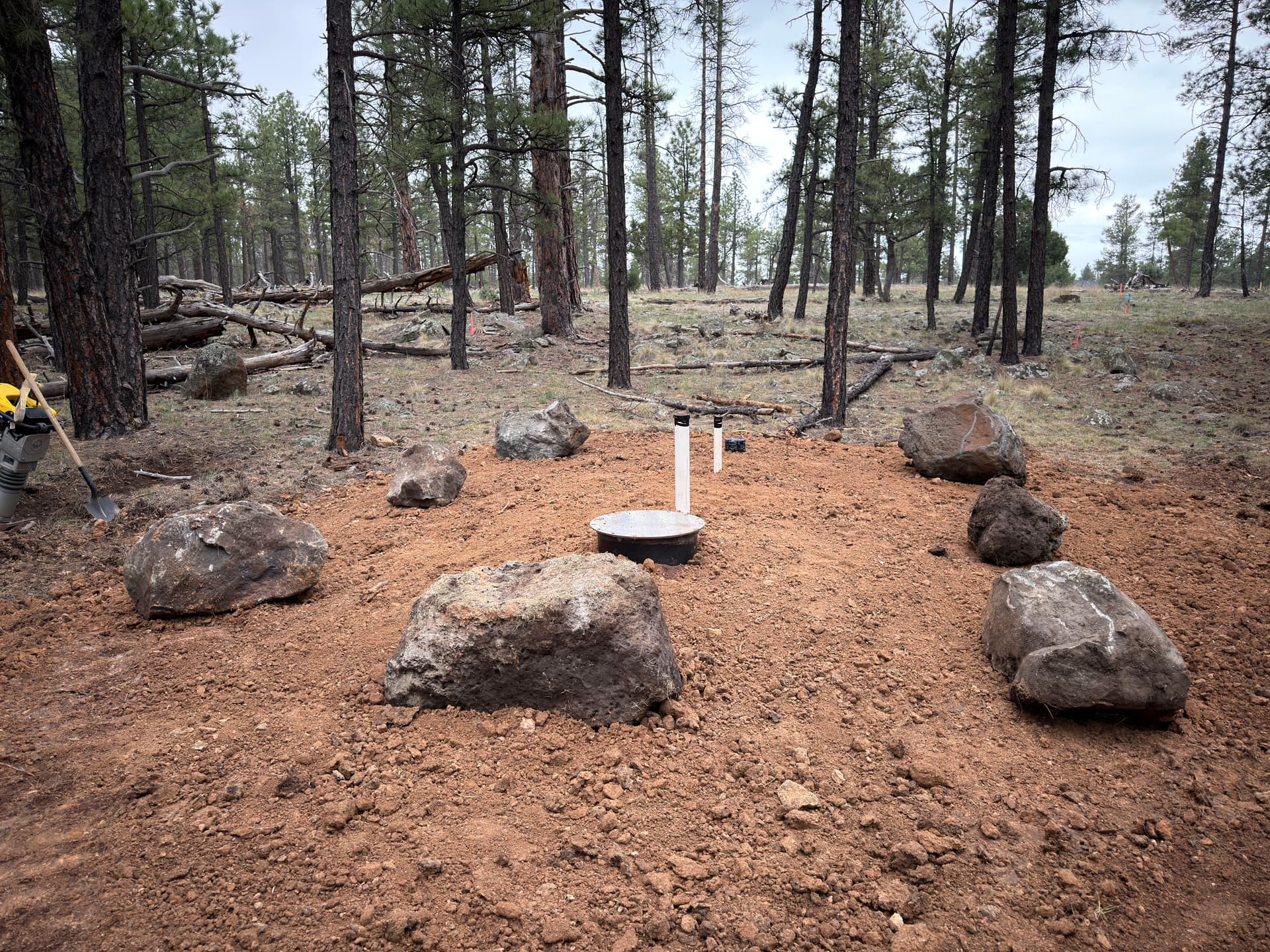 Gallery photos for 5,000-Gallon Underground Water Cistern Installed at Lockett Ranches: Image #3